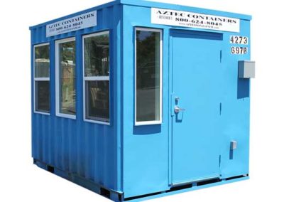 10 foot shipping container ticket booth