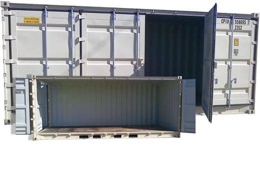 20 foot container with full side open