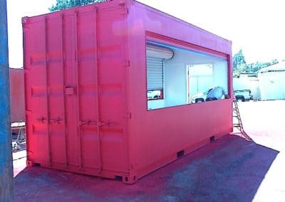 shipping container for events