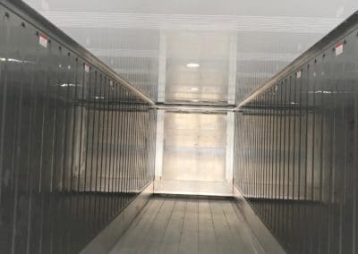 new reefer shipping container with a light